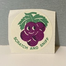 Vintage CTP Scratch ‘N Sniff Grape Sticker - £12.53 GBP