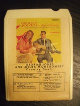 8 Track-George Jones &amp; Melba Montgomery-Country Duets Refurbished &amp; Tested!! - £12.61 GBP