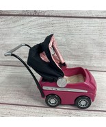 MGA Babyz Bratz  Pink Baby Stroller Carriage Cruiser Car Buggy - $13.58 CAD