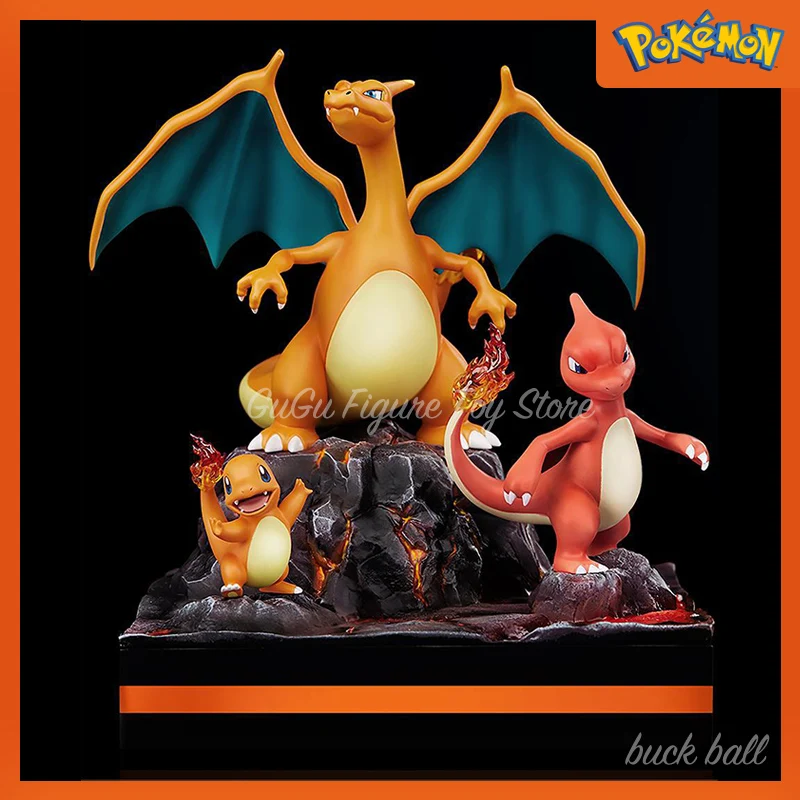17cm Pokemon Evolution Anime Figure Charizardx Raichu Mewtwo Dragonite Venusaur - £28.95 GBP+