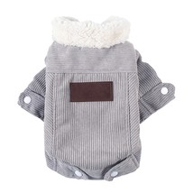 Dog Clothes Autumn Winter  Pet Dog Coat Jacket For Small Medium Dogs Thicken War - £50.27 GBP