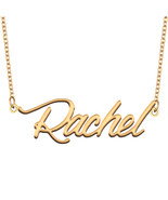 Rachel Name Necklace for Best Friend Family Member Birthday Christmas Gift - €13,63 EUR