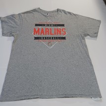 MLB Miami Marlins Baseball Youth Gray Short Sleeve Graphic T-Shirt Size Large image 11