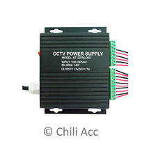 DV-AT1207M-D09 9 Port 12V DC 7Amp PTC Protected Wall Mount Power Supply - £42.25 GBP