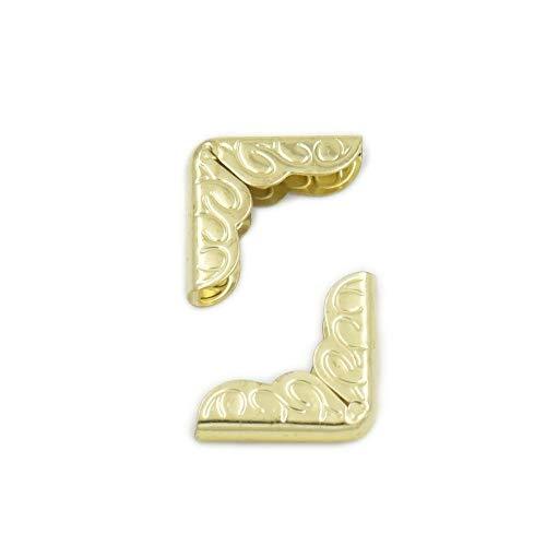 Fujiyuan 100 pcs 14mm 9/16&quot; Albums Book Corner Protectors for Scrapbooki... - $4.78