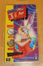 Earthworm Jim Animated Cartoon Series VHS Volume 4: Book of Doom / Egg Beater - £11.75 GBP