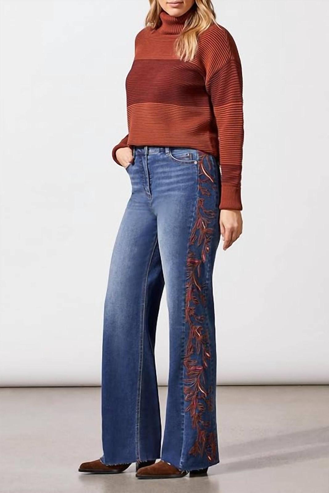 Tribal Brooke High Rise Jeans Bluewash - $59.00