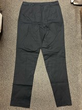 Linda Allard Ellen Tracy Black Pants Size 6 made in Korea - £74.95 GBP