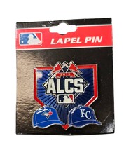 Toronto Blue Jays Vs Kc Royals 2015 Alcs Commemorative Dueling Logo Lapel Pin - $8.99