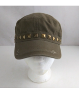 Women&#39;s Frayed Studded One Size Fitted Cadet Baseball Cap - €9,50 EUR