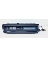 Xonex Solid State Flip Clock Radio AM/FM Alarm DC209 VTG READ Descriptio... - £38.82 GBP