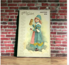 Hires Root Beer 1896 Reproduction Calendar - £50.61 GBP