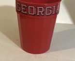 Vintage Georgia Bulldogs Red Cup Atlanta Football ODS2 - $8.90