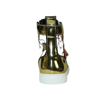 Mens High Top Shoes FIESSO by AURELIO GARCIA Chain Medusa Celebrity 2421 White image 6