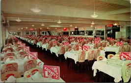 Hackney&#39;s Restaurant Atlantic CIty New Jersey NJ UNP Chrome Postcard B11 - £8.57 GBP