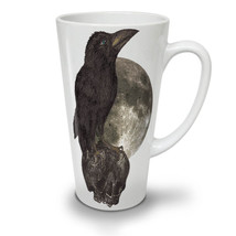 Crow Moon Bird Art NEW White Tea Coffee Latte Mug 12 17 oz | Wellcoda - £16.75 GBP+