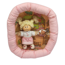 VINTAGE 1983 COLECO CABBAGE PATCH PIN-UPS MINI BLONDE GIRL DOLL TOY STOR... - $28.50