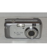 Canon PowerShot A410 3.2MP Digital Camera - Silver Tested Works - £38.76 GBP