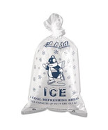 Pack of 1000 Clear Ice Bag, 12&quot;  X 21&quot;, 10lb Capacity, 1.5mil, Grade Ice... - $1,384.71 MXN