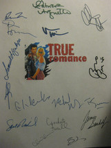 True Romance Signed Movie Film Screenplay Script X16 Brad Pitt Christian Slater  - $19.99