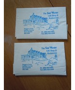 Two The Sou’ Wester Gift Shop &amp; Restaurant Peggys Cove Nova Scotia Paper... - $5.99