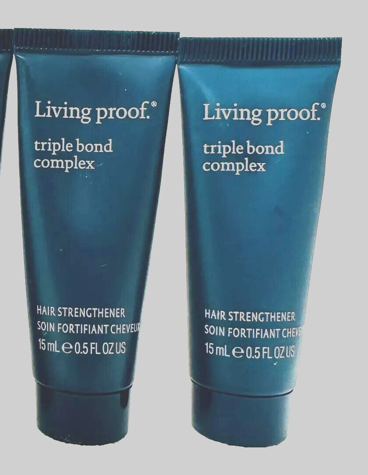 set of 2 -Living Proof Triple Bond Complex Hair Strengthener 0.5oz - $17.07