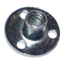 1/4&quot;-20 x 5/16&quot; Zinc Plated Steel Coarse Thread Brad Hole Tee Nuts (12 pcs.) - $15.17