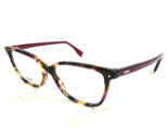 Fendi Eyeglasses Frames FF0349 YH0 Brown Tortoise Clear Fuchsia Red 52-1... - $121.33