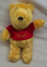 Walt Disney Store Cute & Soft Winnie The Pooh Bear 7" Bean Bag Stuffed Animal - $14.85