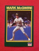 1990 Starline Long John Silver&#39;s Mark McGwire #27 Oakland Athletics FREE SHIP - £1.95 GBP