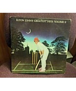 ELTON JOHN&#39;S GREATEST HITS VOLUME II 2 1977 LP W/Booklet - £34.28 GBP