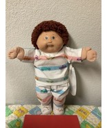 Vintage Cabbage Patch Kid Boy Auburn Hair Brown Eyes Head Mold #5 1985 - £155.87 GBP