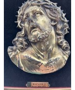 Copper head of Jesus Christ, with crown of thorns, in list, marked - £99.90 GBP