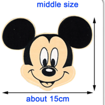 15cm Iron On Embroidered Clothes Patch - New - Mickey Mouse - £10.22 GBP