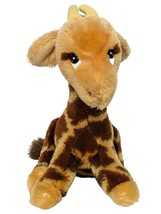 Vintage 1983 Dakin Brown Gold Giraffe Plush Stuffed Animal 9.25&quot; - £31.65 GBP