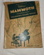 Robbins Mammoth Hugo Frey Childrens Piano Pieces Song Book No 3 1939 - £10.38 GBP
