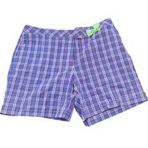  Lilly Pulitzer Plaid Shorts Women’s Size 14 Preppy Y2K Summer - $512.92 MXN