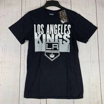 Los Angeles Kings NHL Small Reebok Casual T-Shirt Black New Men - $20.92 CAD