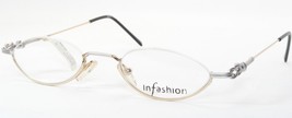 Vintage Infashion 01-130 2 Gold/Silber Unique Selten Brille 46-21-135mm ... - £43.33 GBP