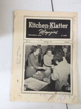 Vintage Kitchen Klatter Magazine local Recipes Shenandoah Iowa January 1965 - £7.96 GBP