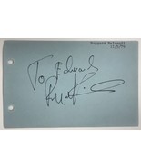 Ruggero Raimondi Signed Autographed 4x6 Signature Page - Opera Legend - $20.58 CAD