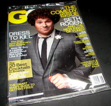 GQ Magazine Aug 2008 SETH ROGAN Jack Black Sarah Silverman Kal Penn Tina Fey NEW - £7.85 GBP