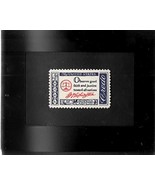 Tchotchke Framed Stamp Art -George Washington Quote on International Rel... - $10.58 CAD