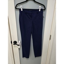 Express Editor Pants Blue 00R Stretch Slim Trousers Office Career Ankle ... - $26.00