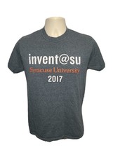 2017 Syracuse University Invent Design Prototype Pitch Adult Small Gray TShirt - £14.24 GBP