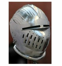 Medieval Combat Tight Helmet Antique Bettlefield / Halloween Costume Cosplay-... - £131.20 GBP