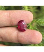 AAA+ High Quality Genuine Natural Ruby Gemstone, Ruby Cut, Oval Shape Ru... - $51.99