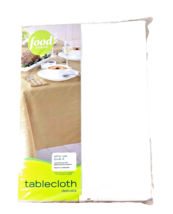 Food Network Round White Tablecloth NWT - £11.82 GBP
