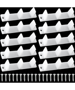 10 Pieces Plastic Sliding Closet Door Guide Floor Bottom Guide Track Flo... - €15,05 EUR