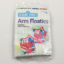 Sesame Street Arm Floaties Swim Trainers 1 pair Elmo Sealed New NOS 2003... - $16.05